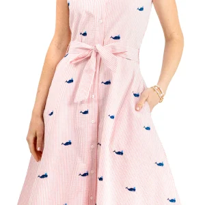 Nantucket Whale Shirtdress