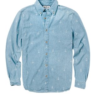 Nautical Flag Chambray Shirt