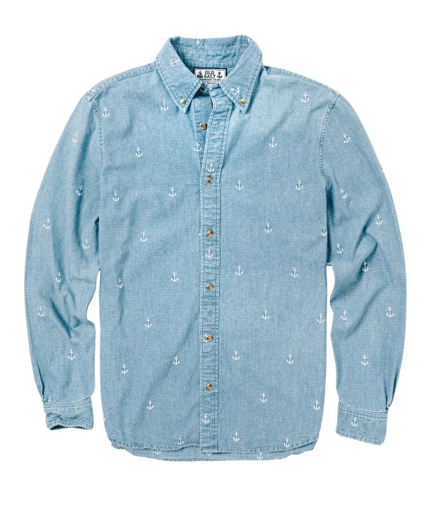 Nautical Flag Chambray Shirt
